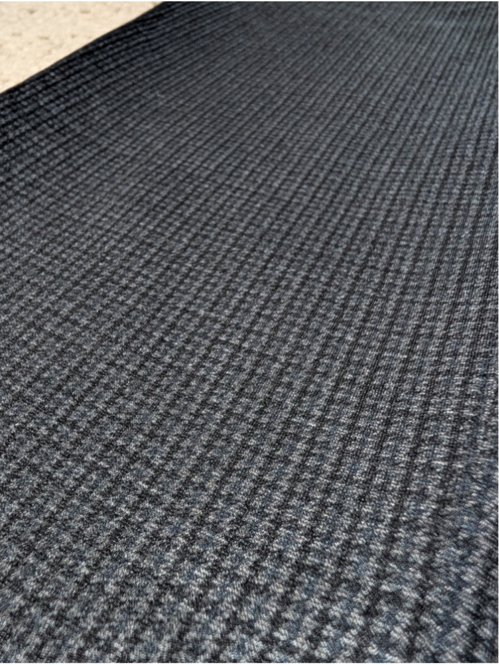 746 - Karl Lagerfeld Paris Size 14 Charcoal Check Tailored Dress Pants - Picture 7 of 11